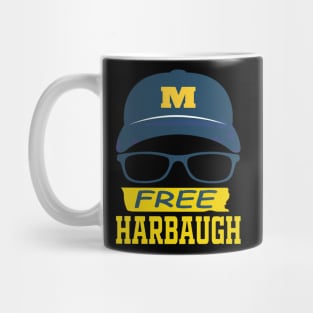 free harbaugh Mug